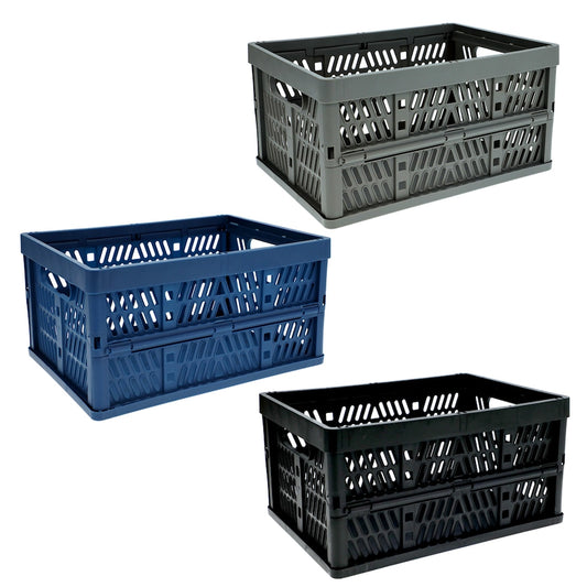 Mini Collapsible Storage Baskets, 9.25x6.61x4.72-in.