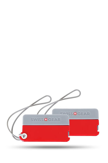 SWISSGEAR Luggage Tag Twin Pack - Red