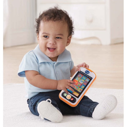 VTech Touch and Swipe Baby Phone, Orange