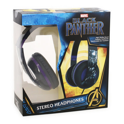 marvel® black panther™ wired headphones