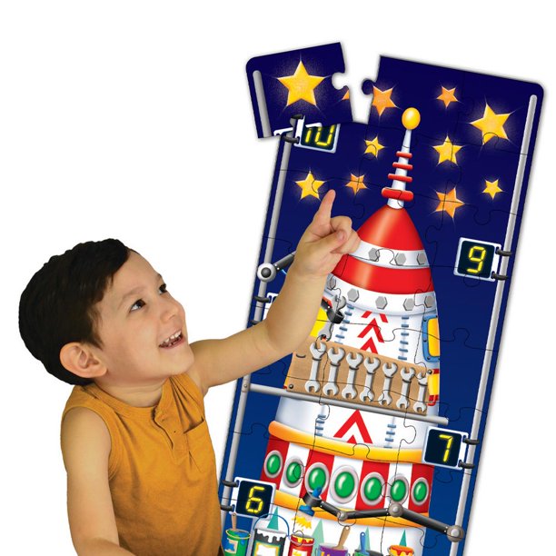 The Learning Journey Long & Tall Puzzles - Rocket Ship