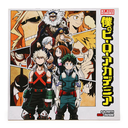 my hero academia™ 16-month 2022 wall calendar