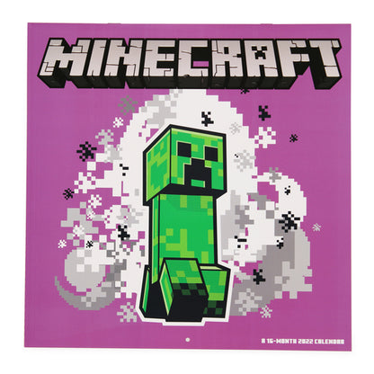 minecraft™ 16-month 2022 wall calendar