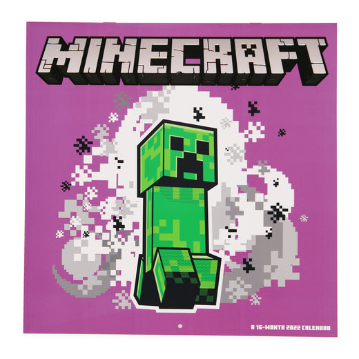 minecraft™ 16-month 2022 wall calendar