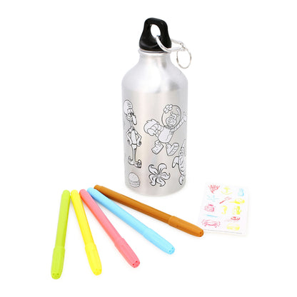 draw your own spongebob squarepants™ water bottle activity kit