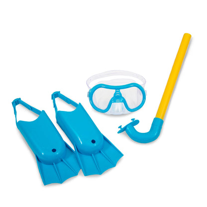 Dolfino Octopus Blue Unisex Dive Set for Children,