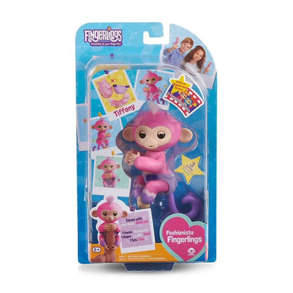 Fingerlings Baby Monkey Tiffany Figure