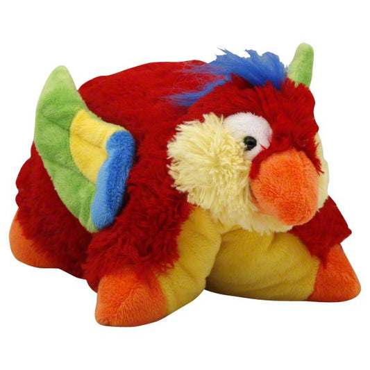 Pillow Pets Pee Wee Tropical Parrot Pillow, 1 Each