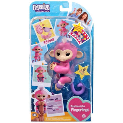 Fingerlings Baby Monkey Tiffany Figure