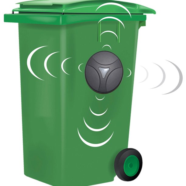 1-Shot Rechargeable Trash Can Animal Repeller