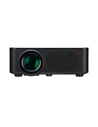 Onn 720p LCD Home Theater Projector Black 1280 x 720 Resolution Aspect ratio: 16:9, 4:3 Project up to 150 inches - 100020900