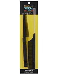 Firstline Sleek Metal Tip - Rat Tail Twist Comb