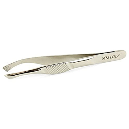 SEKI EDGE SS-504- Extra Grip Slant Tweezer