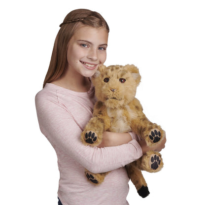 Alive Cubs - Interactive Plush Cub - Lion Cub By WowWee