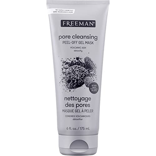 PH Beauty-Freeman Beauty Feeling Legendary Pore Clearing PeelOff Mask With Volcanic Ash, 6 Fl Oz, Black (45761-0x6)