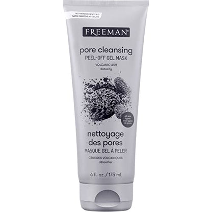 PH Beauty-Freeman Beauty Feeling Legendary Pore Clearing PeelOff Mask With Volcanic Ash, 6 Fl Oz, Black (45761-0x6)