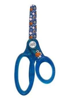 Westcott Wild Ones Blunt-tipped Glitter Scissors, Blue