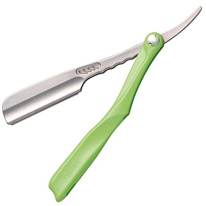 Feather Artist Club Lime SS Folding Handle Razor