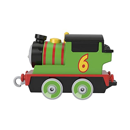 Thomas & Friends Fisher-Price Percy die-cast Push-Along Toy Train Engine for Preschool Kids Ages 3+