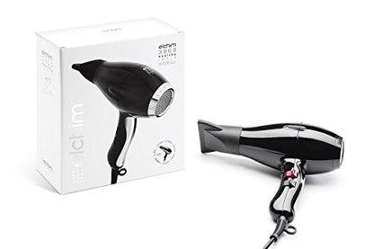 Elchim 3900 Healthy Ionic Ceramic Hair Dryer, Black