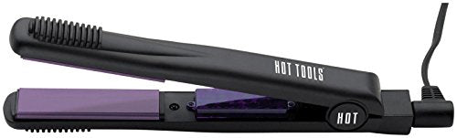 Hot Tools Ceramic Tourmaline 1 Inch Ceramic Titanium Flat Iron 1 piece