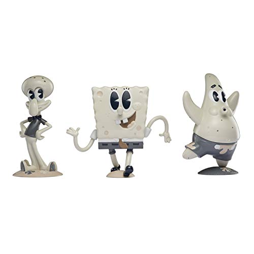 Alpha Group Spongebob Squarepants, Spongepop Culturepants, 4.5” Collectible Vinyl Figure, Old-Timey