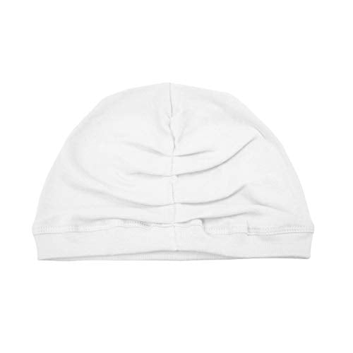 Betty Dain Stretch Terry Cloth Turban, White