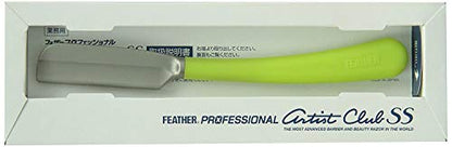 Feather Artist Club Lime SS Straight Razor