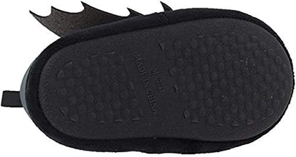 BBC International Toddler Boys Batman Winged Slippers Size 7/8 Grey