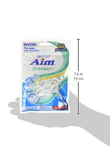 Aim Precision Floss Picks 50 pack