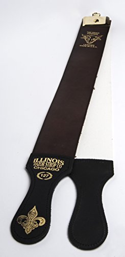 Fromm Razor Strop Blade Sharpener, Top Grain Cowhide, 2.5 x 23 Inch, Brown, IRS127