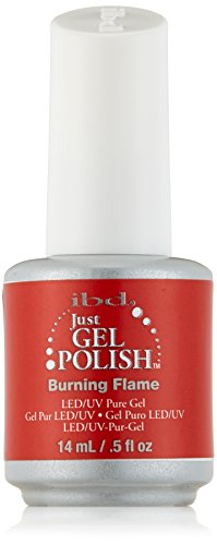 IBD Just Gel Nail Polish, Burning Flame, 0.5 Fluid Ounce