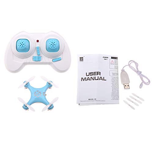 Cheerson CX-10 Mini 2.4G 4CH 6 Axis LED RC Quadcopter Toy Blue