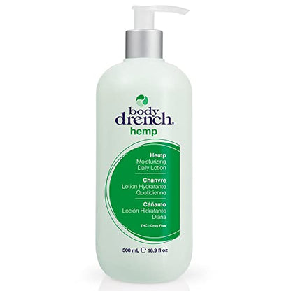 Body Drench Hemp Moisturizing Daily Body Lotion, 16.9 Fl Oz