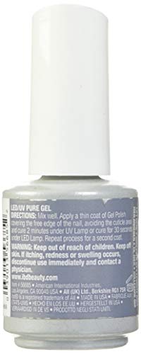 IBD Just Gel Nail Polish, Pretty In Pewter, 0.5 Fluid Ounce