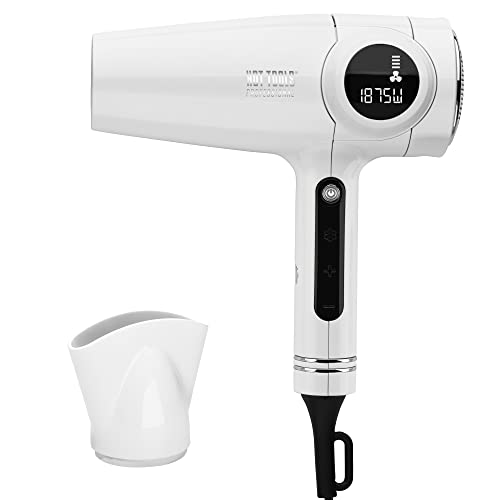 HOT TOOLS Pro Artist White Gold 1875W Digital Hair Dryer