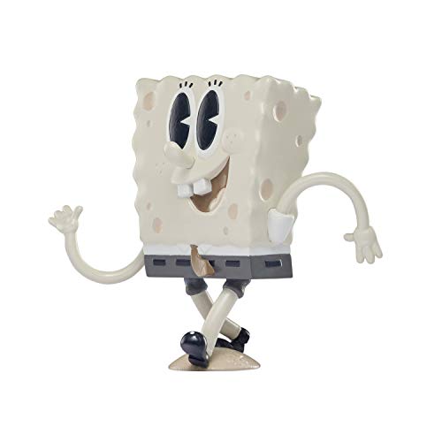 Alpha Group Spongebob Squarepants, Spongepop Culturepants, 4.5” Collectible Vinyl Figure, Old-Timey