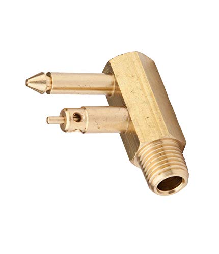 Attwood 8873-6 Brass Quick-Connect Tank Fitting 1/4-Inch NPT Male Thread for Mercury/Mariner