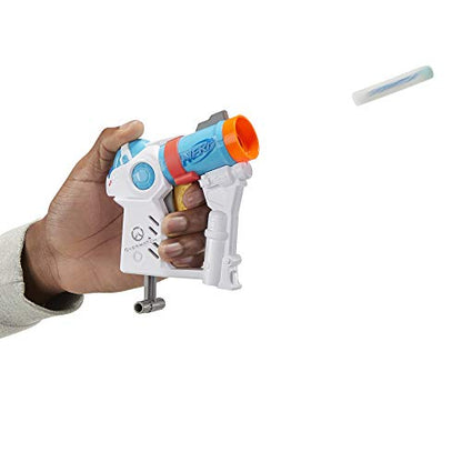 NERF Microshots Overwatch Mei Blaster -- Includes 2 Official Elite Darts -- for Kids, Teens, Adults