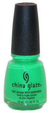 China Glaze Nail Polish, In The Lime Light, 0.5 Ounce