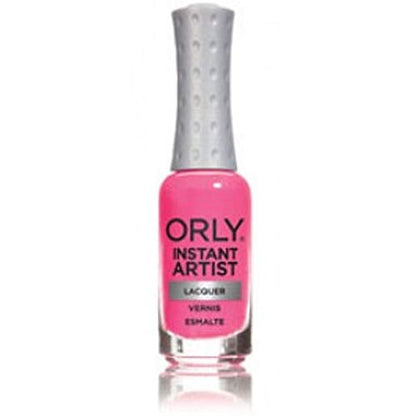 Orly Instant Artist Lacquer Based Nail Lacquer, Hot Pink, 0.3 Fluid Ounce