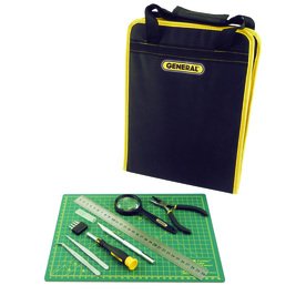 General 12 Pc. Hobby Tool Kit & Case