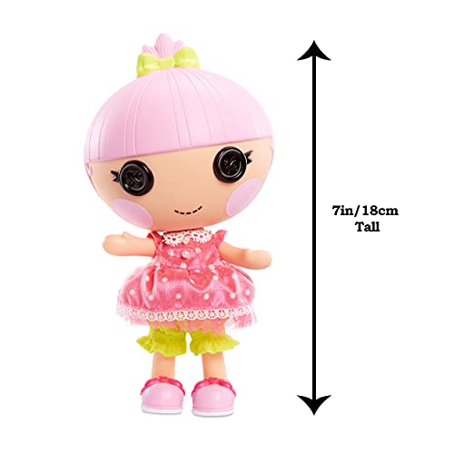 Lalaloopsy Littles Doll- Trinket Sparkles and Pet Yarn Ball Kitten, 7" Princess Doll with Pink Outfit & Accessories, Reusable House Playset- Gifts for Kids, Toys for Girls Ages 3 4 5+ to 103 Years Old