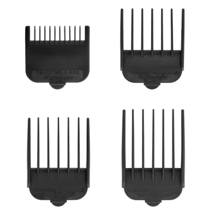 Wahl Professional - Clipper Guide Set #3160-100 - 4 Pack (Cutting Lengths from 1/8" to 1/2") - Great for Professional Stylists and Barbers