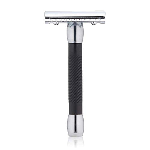 MERKUR Black Handled MK-30C Double Edge Safety Razor