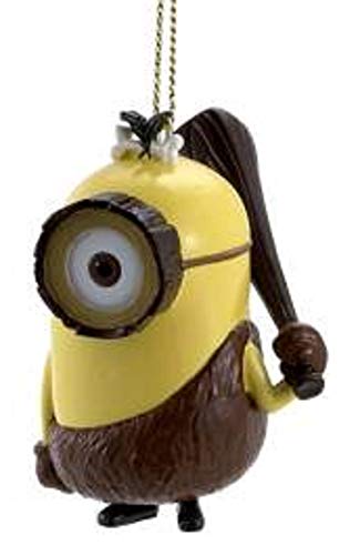 Kurt Adler Despicable Me Crominion Caveman with Club Minion Christmas Ornament