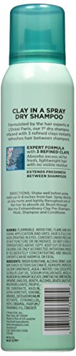 L'Oréal Paris Elvive Extraordinary Clay Dry Shampoo, 4 oz. (Packaging May Vary)