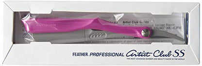 Feather Artist Club Wine SS Folding Handle Razor UPC: 4902470760506