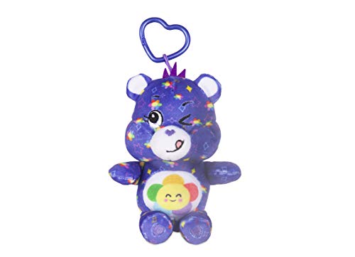 Care Bears 7" Mini Plush Danglers Backpack Clips (Harmony Bear)