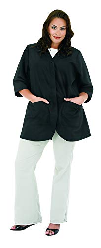 Salon Stylist Jacket, Cut for Curves, Three-quarter Length Sleeves